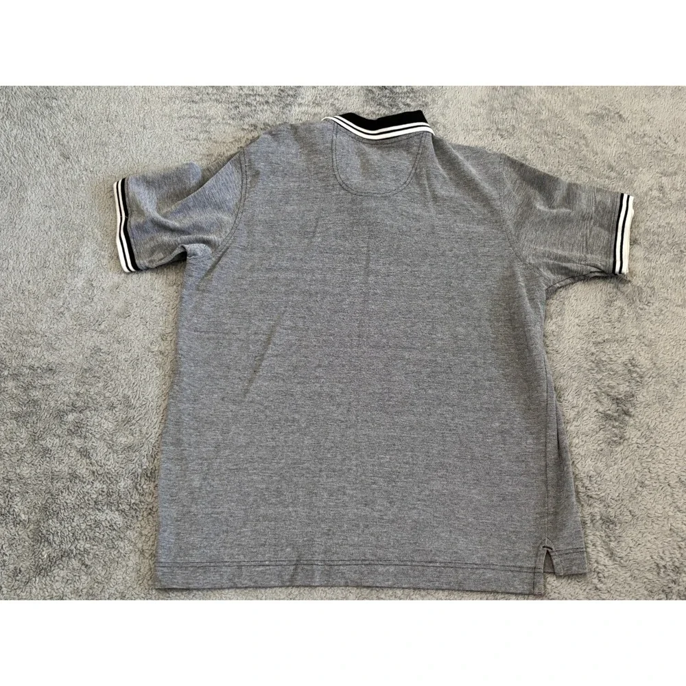 Rocawear Classic Polo Shirt Mens XL Gray Short Sleeve Collared Pullover Hip Hop
